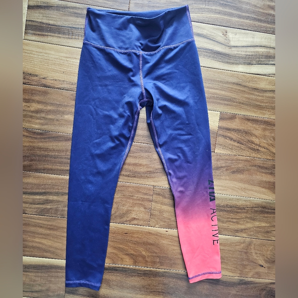 ZYIA Active Light n Tight Ombre High Rise 7/8 Leggings 4